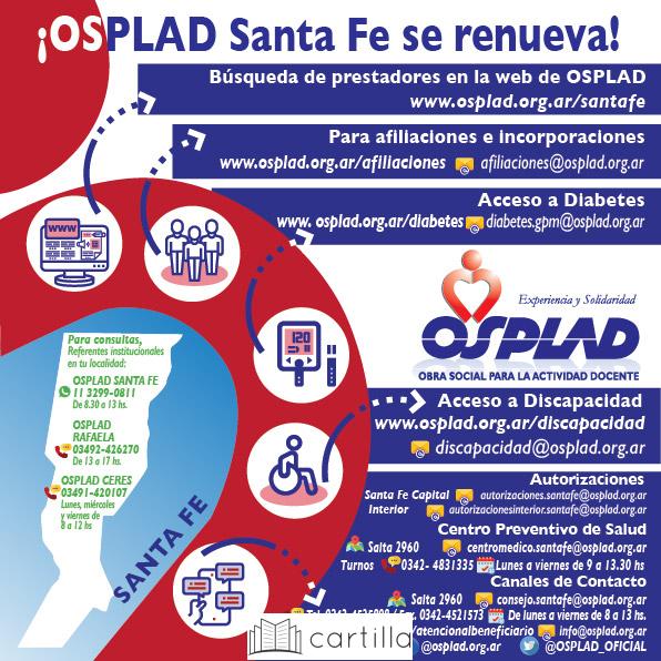 Recomendaciones para aprovechar al máximo la cartilla de OSPLAD Rosario