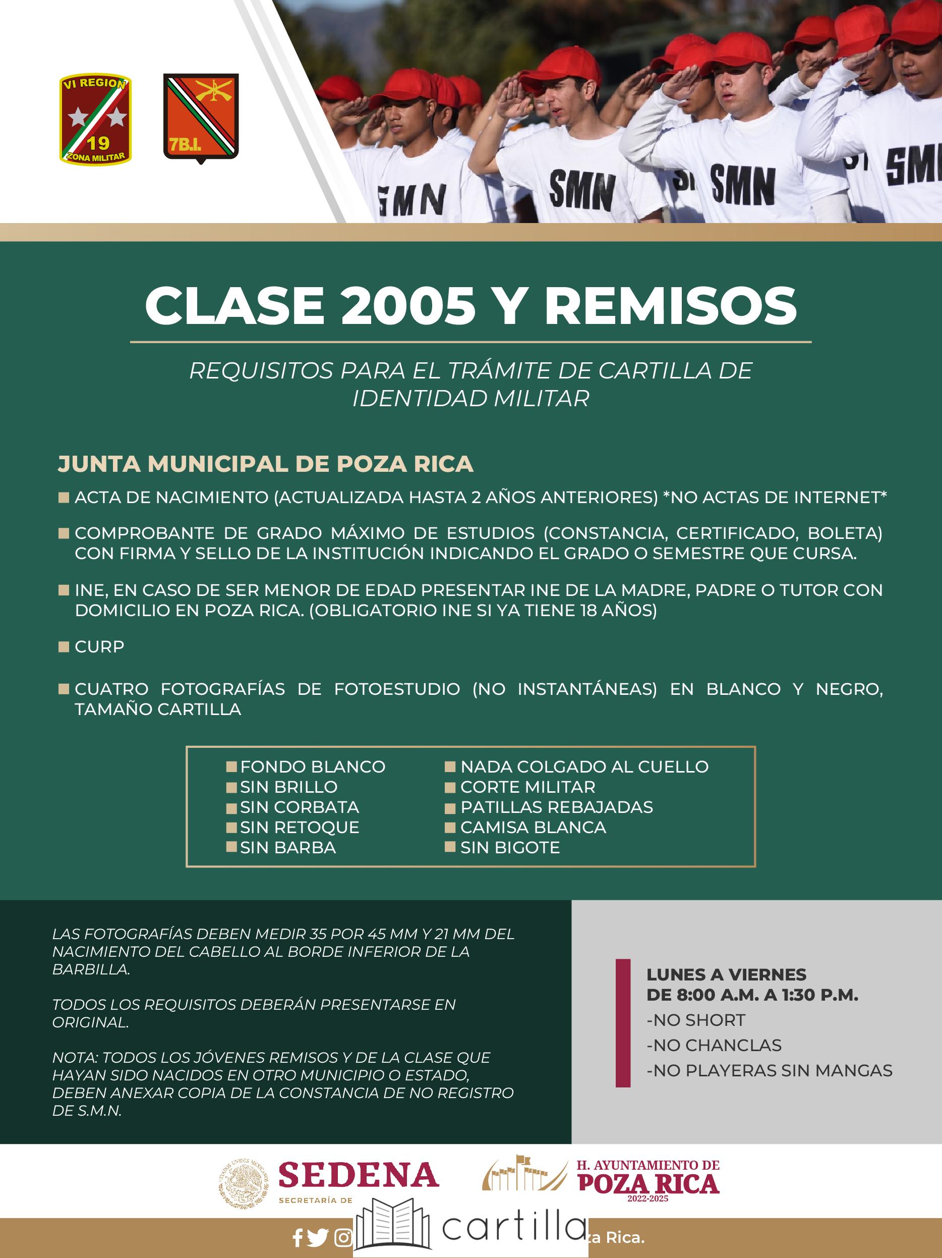 Procedimiento para obtener la cartilla militar
