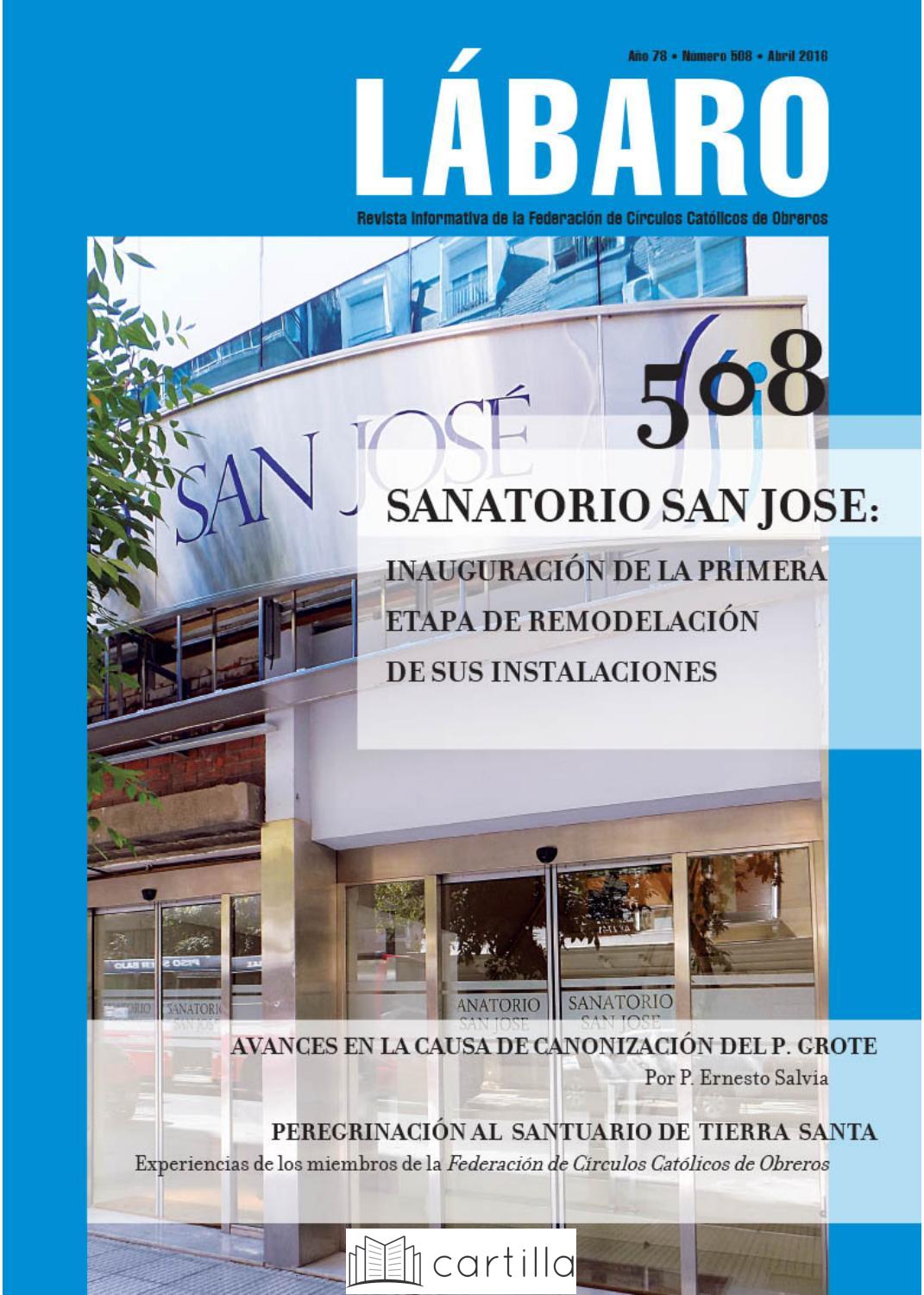 Recomendaciones para el uso eficiente de la cartilla del Sanatorio San José