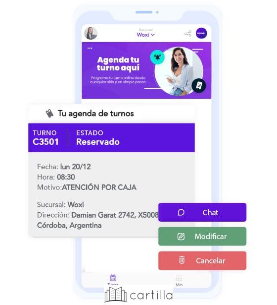 Agenda de turnos y atención al cliente